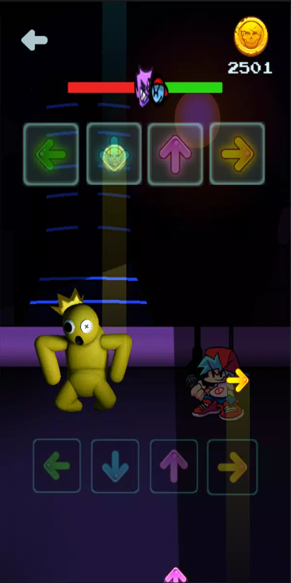 Purple Rainbow Friends FNF Mod Game for Android - Download