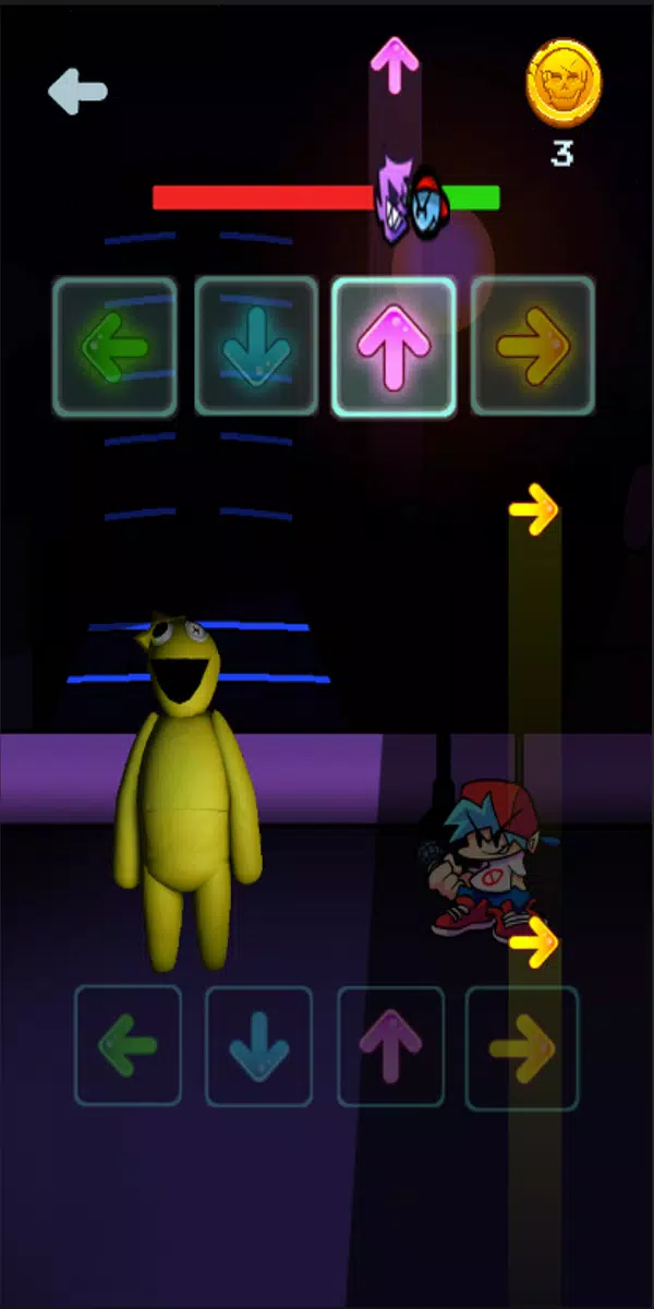 Yellow Rainbow Friends FNF Mod APK for Android Download