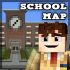 School map for Minecraft PE icône