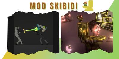 Mod Skibidi Toilet Melon Poster
