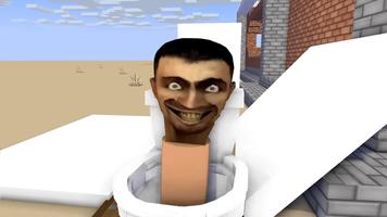 MCPE skibidi toilet minecraft screenshot 1