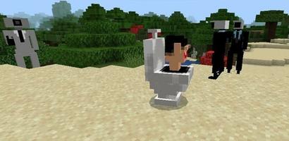 MCPE skibidi toilet minecraft screenshot 2