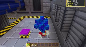 mod sonic for Minecraft PE capture d'écran 1