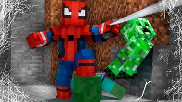 Spider Hero Man Mod Minecraft screenshot 1