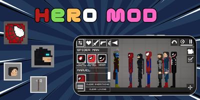 Mod Superhero melon playground ảnh chụp màn hình 1