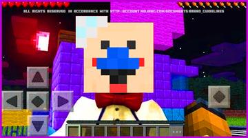 Ice scream Horror Mod MCPE الملصق