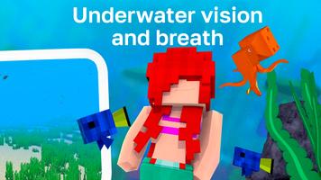 Mermaid Mods for mcpe تصوير الشاشة 3