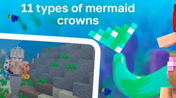 Mermaid Mods for mcpe تصوير الشاشة 1