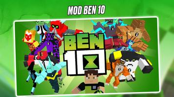 Mod Ben 10 Alien Minecraft الملصق