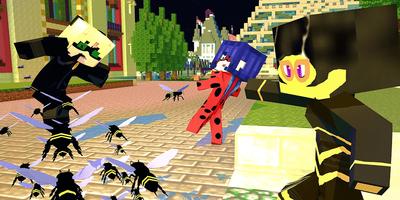 Noir Lady Bug Mod for Minecraf captura de pantalla 1