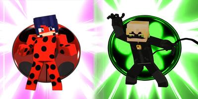 Noir Lady Bug Mod for Minecraf captura de pantalla 2