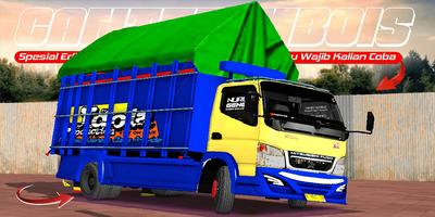 Mod Bussid Truk Losbak imagem de tela 2