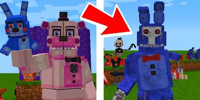 Animatronic Mod for Minecraft تصوير الشاشة 1