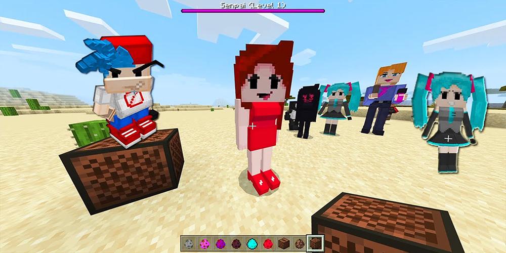 Friday Night Funkin Mod For Minecraft Pe For Android Apk Download