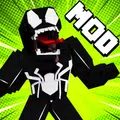 Spider Mod For Mcpe + Venom Skins For PE