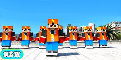 BoboiBoy Mod for Minecraft pe Poster