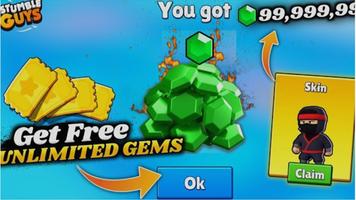 mod stumble guys skin special Affiche