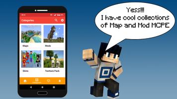 MOD-MASTER and Map for mcpe screenshot 2