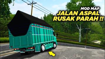 Mod Map Bussid Jalan Rusak capture d'écran 1