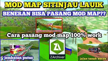 Mod Map Bussid Sitinjau Lauik capture d'écran 1