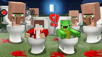 Skibidi Toilet Minecraft Mod capture d'écran 2