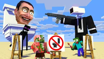 4 Schermata Mod Skibidi Toilet 2