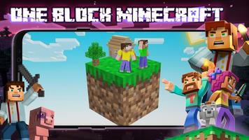 Mod MCPE One Block Survival Poster