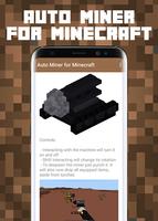 Auto Miner for Minecraft ảnh chụp màn hình 1