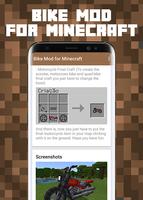 Bike Mod for Minecraft تصوير الشاشة 3