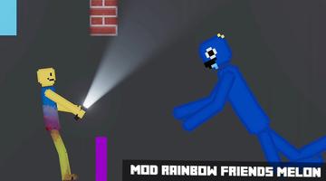Mod rainbow friends for melon Plakat