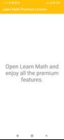 Learn Math Premium License Affiche