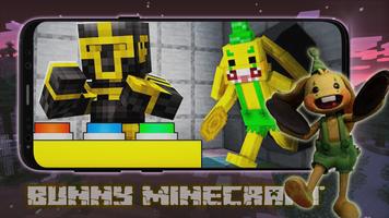 Mod Minecraft PE Bunzo Bunny Poster