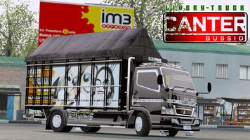 Livery Truck Canter Bussid poster