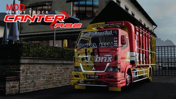 Mod Livery Truk Canter Cabe Affiche