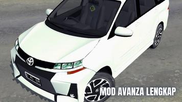 پوستر Mod Mobil Avanza Lengkap