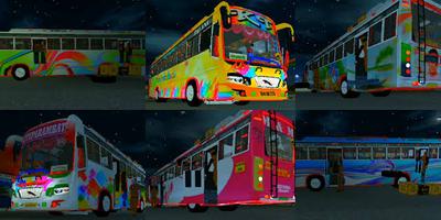 Kerala Mod Bus Bussid capture d'écran 2