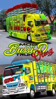 Mod Bussid Truk Oleng ポスター
