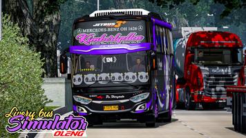 Livery Bus Simulator Oleng Poster