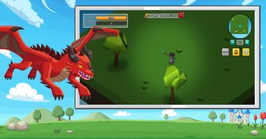 Poly Hero : idle farming rpg captura de pantalla 1