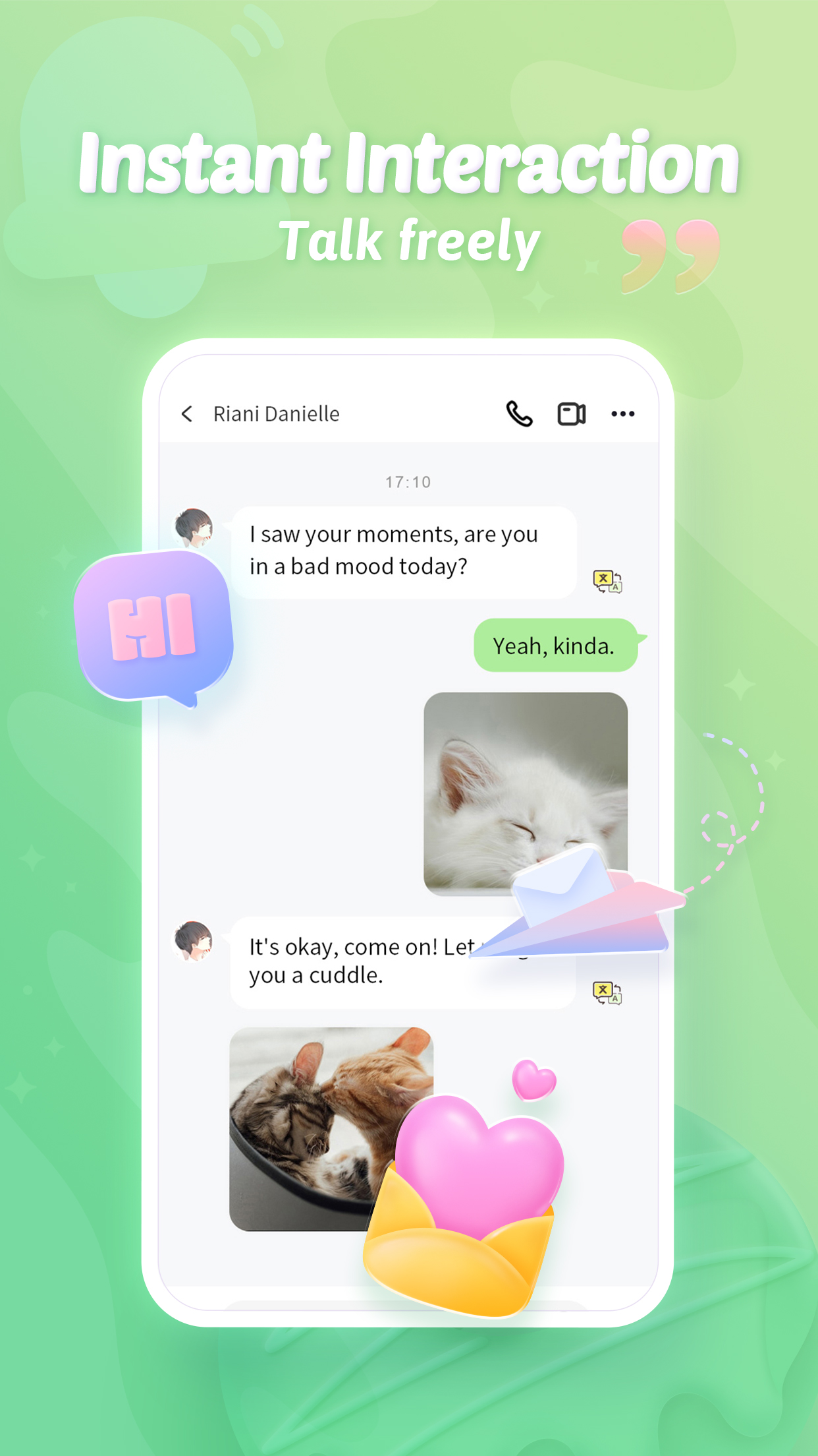 Bonbon web chat