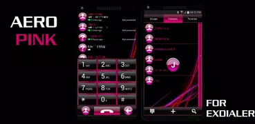 THEME FOR EXDIALER AERO PINK