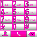 THEME BIG PINK WH FOR EXDIALER APK
