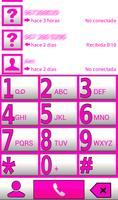 THEME BIG PINK WH FOR EXDIALER screenshot 1