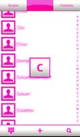 THEME BIG PINK WH FOR EXDIALER screenshot 2
