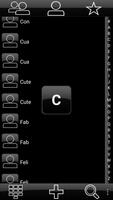 THEME BIG DARK GLASS EXDIALER screenshot 2