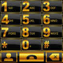 THEME BLACK GOLD FOR EXDIALER APK