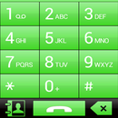 THEME FOR EXDIALER GLASS GREEN APK