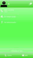 THEME FOR EXDIALER GLASS GREEN screenshot 3