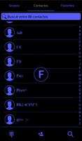 THEME i 8 BLUE BLACK EXDIALER screenshot 3