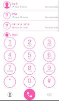 THEME i 8 PINK FOR EXDIALER screenshot 1